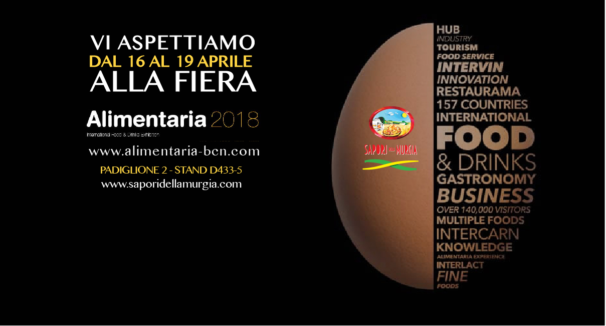 Sapori della Murgia alla Fiera Alimentaria 2018